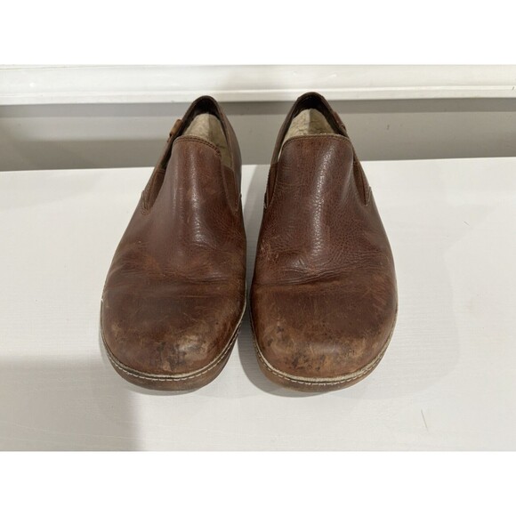 UGG Men's Brown Leather Casual Loafers Shoes 5556 US 10 - Picture 6 of 8